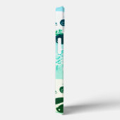 Panda Beer Pattern Green Print Case-Mate iPhone Case (Achterkant / Rechts)