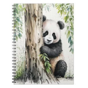 Panda Beer per boom Notitieboek