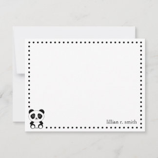 Panda Beer - Persoonlijke briefkaart