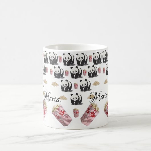 Panda Beer Popcorn Mok (Center)