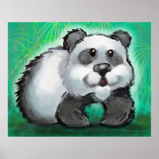 Panda Beer Poster (Voorkant)