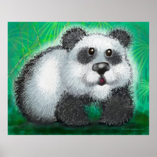 Panda Beer Poster (Voorkant)