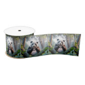 Panda Beer poten in hartvorm Lint (Spoel)