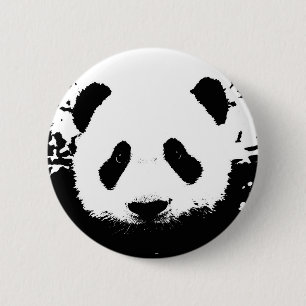 Panda Beer Ronde Button 5,7 Cm