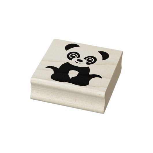 Panda Beer Rubberstempel (Stempel)