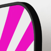 Panda-Beer - Schattig-roze witte Panda Pickleball Paddle (Links Detail)