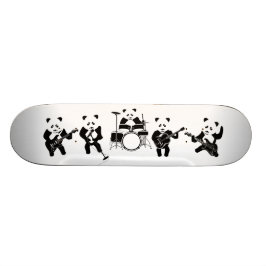 Panda Beer Schattigee Band Skateboard