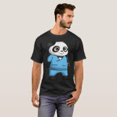 Panda Beer scrub pak jongen liefde Geweldige T-shirt (Voorkant volledig)