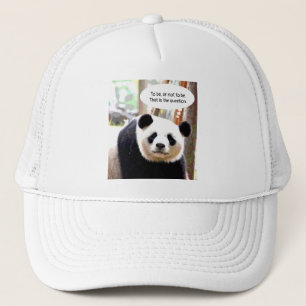 Panda Beer Shakespeare Citaat van de Matig Trucker Pet