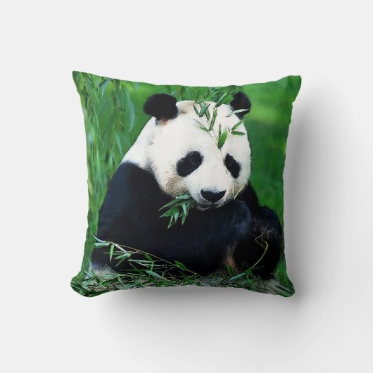 Panda Beer Sierkussen (Voorkant)
