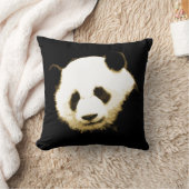 Panda Beer Sierkussen (Deken)