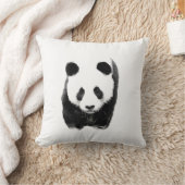 Panda Beer Sierkussen (Deken)