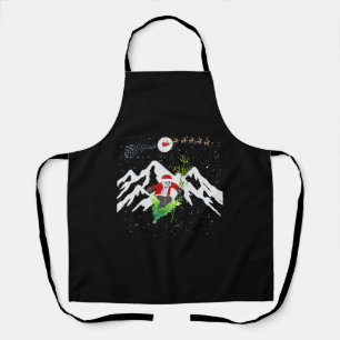 Panda Beer Skiën Kerstboom Santa Rendier Schort