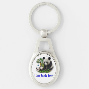 Panda Beer Sleutelhanger