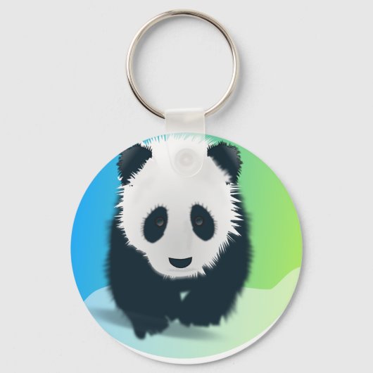 Panda Beer Sleutelhanger (Voorkant)