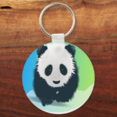 Panda Beer Sleutelhanger (Voorkant)