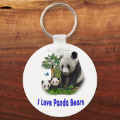 Panda Beer sleutelhanger (Voorkant)