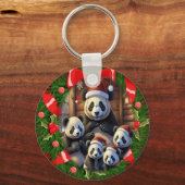 Panda Beer Sleutelhanger (Voorkant)