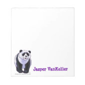 Panda Beer Stationery Notitieblok (Voorkant)