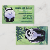 Panda Beer Stationery Visitekaartje (Voorkant / Achterkant)