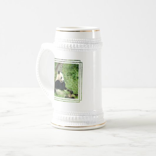 Panda Beer Stein Bierpul (Voorkant links)