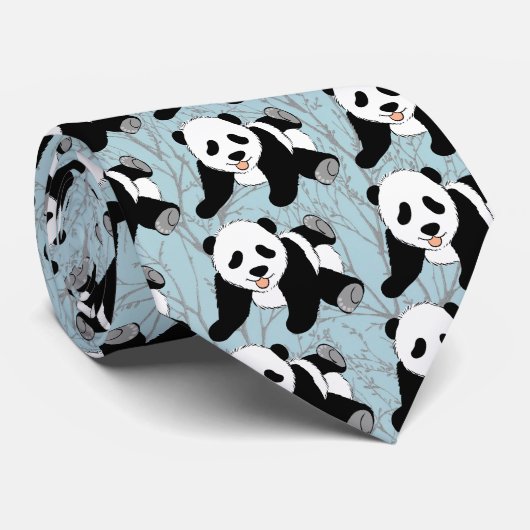 PANDA BEER STROPDAS (Opgerold)