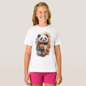 Panda Beer T-shirt (Voorkant volledig)