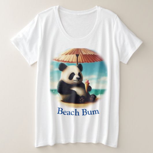 Panda beer T-shirts (Design voorkant)