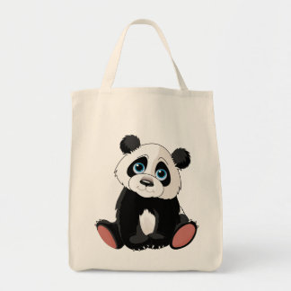 Panda Beer Tote Bag