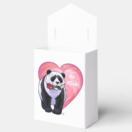 Panda Beer Valentijnsdag Bedankdoosjes (Geopend)