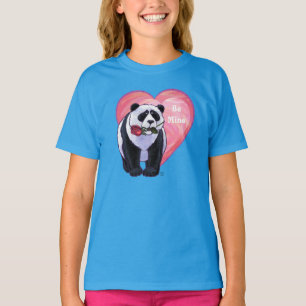 Panda Beer Valentijnsdag T-shirt
