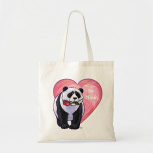 Panda Beer Valentijnsdag Tote Bag