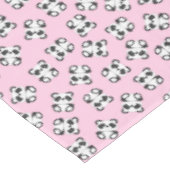 Panda Beer verjaardagsfeestje Tafelkleed (Gekanteld)