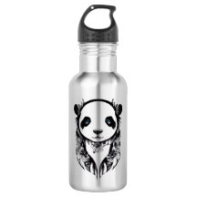 Panda Beer Wild Animal Natuur Illustratie Art Tat