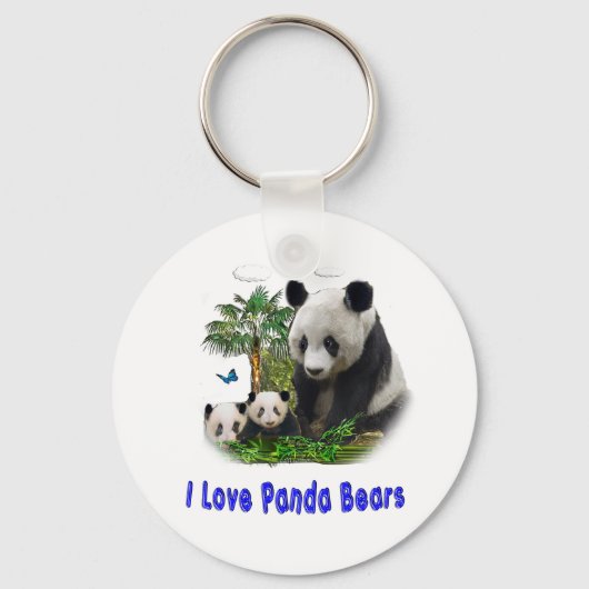 panda beras sleutelhanger (Voorkant)