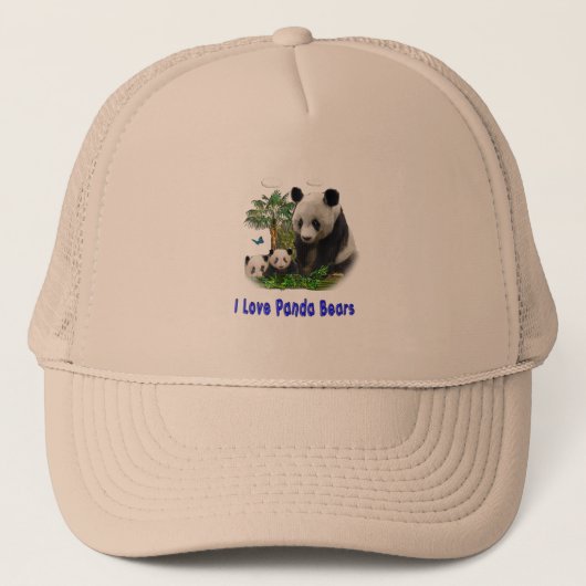 panda beras trucker pet (Voorkant)