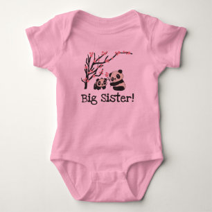 Panda Beren Big Sister Romper