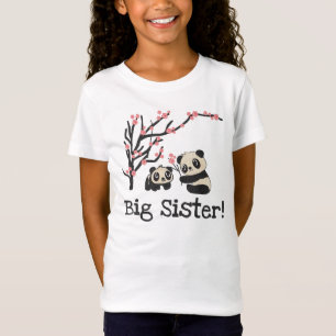 Panda Beren Big Sister T-shirt