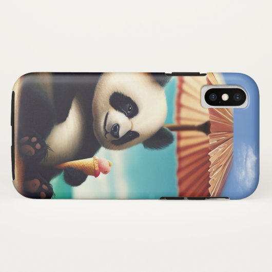 Panda Beren Case-Mate iPhone Case (Achterkant (horizontaal))