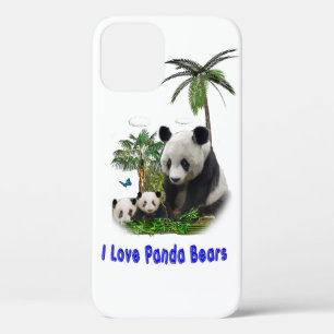 Panda Beren iPhone 12 Pro Hoesje