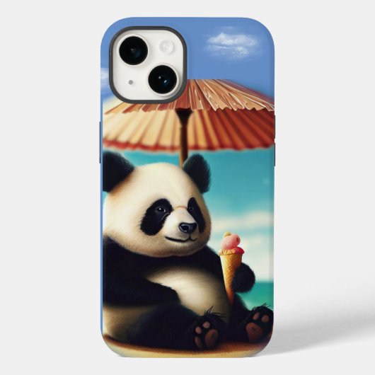 Panda Beren Case-Mate iPhone Case (Achterkant)