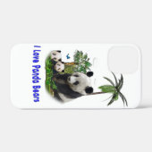Panda Beren Case-Mate iPhone Case (Achterkant (horizontaal))