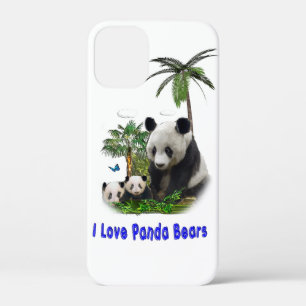 Panda Beren iPhone 12 Mini Hoesje