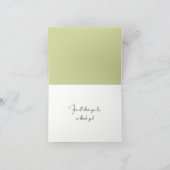 Panda Beren dank u Kaart (Binnen)