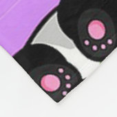 Panda Beren Fleece Deken (Hoek)