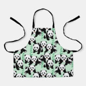 Panda Beren Grafisch Schort (Voorkant)