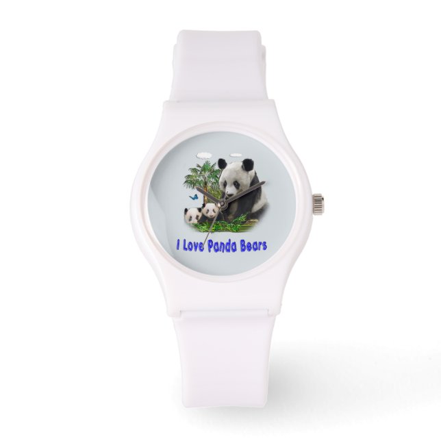 Panda Beren Horloge (Voorkant)