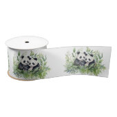 Panda Beren in bamboe bladeren Lint (Spoel)