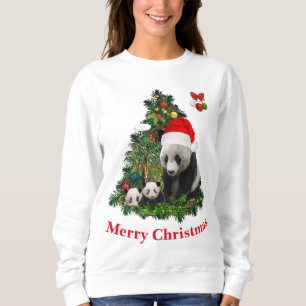 Panda beren Kerstmis Trui