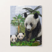 Panda Beren Legpuzzel (Verticaal)